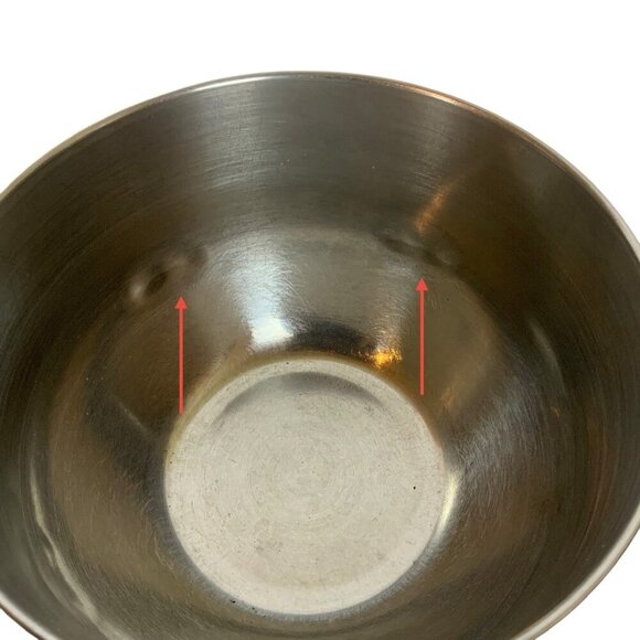 Farberware Stainless Steel Nesting Mixing Bowl Set Of 3 with Thumb Rings Korea - Picture 5 of 6